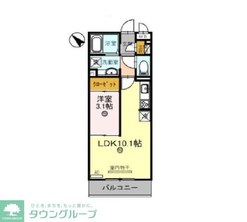 プレミールの物件間取画像